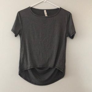 Lululemon Grey Exercise Top 2